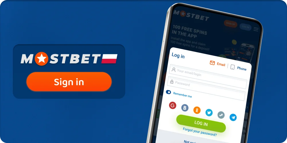 Jak zalogować się w serwisie Mostbet Polska